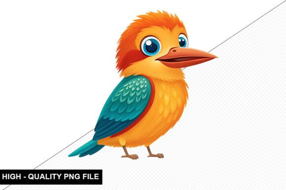 Download Funny Tropical Bird Clipart Design - Premium Bundle