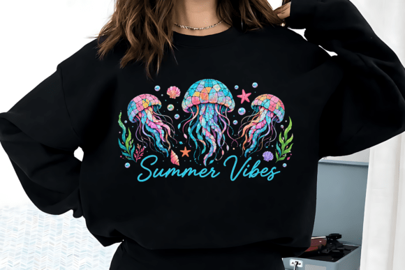 Download Summer Vibes Jellyfish PNG, Beach PNG - Premium Resources
